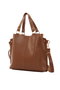 Zoozie Bags Bolso de Hombro Midi Camel
